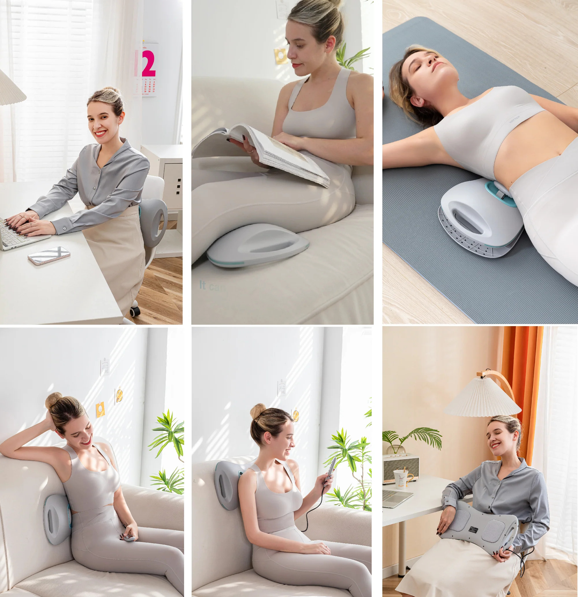 Multifunkční masážní přístroj na záda 8